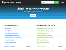 Tablet Screenshot of fliperr.com